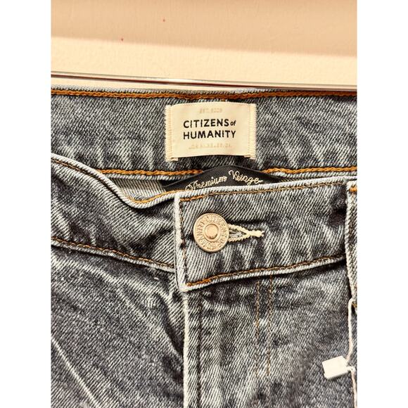 Citizens of Humanity Isola High Rise Cropped Bootcut Jeans Blue Women's Size 29 - Picture 5 of 7